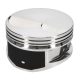 JE Pistons Kit 400-18 SBC FLAT TOP B:4.155