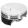 SRP by JE Pistons Pro Kit 2618 GM Gen III/IV LS Flat Top Dugattyú Készlet – Furat 4.005″