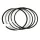 Wiseco Piston Ring Set 83.00mm, 2e ring PVD coated