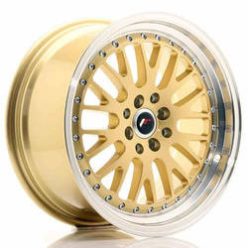 JR Wheels JR10 18x9,5 ET18 5x114/120 Gold w/Machined Lip