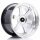 JR Wheels JR12 17x9 ET25 Blank Hyper Silver