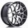 JR Wheels JR18 17x8 ET35 5H Blank Black Machined