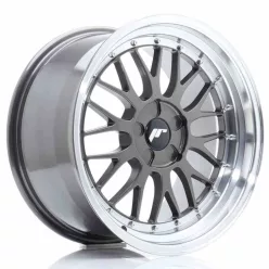   JR Wheels JR23 18x9,5 ET25-48 5H BLANK Hyper Gray w/Machined Lip
