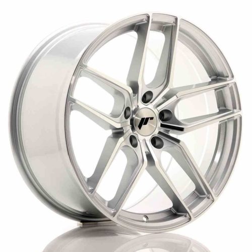 JR Wheels JR25 19x9,5 ET35 5x120 Silver Machined Face