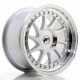 JR Wheels JR26 17x9 ET20-35 BLANK Silver Machined Face