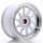 JR Wheels JR26 17x9 ET20-35 BLANK White w/Machined Lip