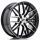 JR Wheels JR28 18x7,5 ET40 5x112 Gloss Black Machined Face