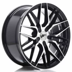   JR Wheels JR28 18x8,5 ET40 5H BLANK Gloss Black Machined Face