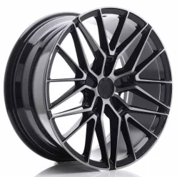   JR Wheels JR38 19x8,5 ET20-45 5H BLANK Black Brushed w/Tinted Face