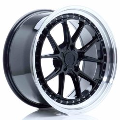   JR Wheels JR39 19x9,5 ET15-35 5H BLANK Glossy Black w/Machined Lip