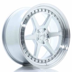  JR Wheels JR43 19x9,5 ET15-35 5H BLANK Silver w/Machined Face