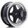 JR Wheels JR6 16x7 ET25 4x100/108 Glossy Black w/Machined Lip