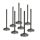 Supertech Valve Kit Mini Tritec 30.20mm (std) Blk Nit