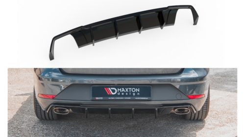 Diffuser Seat Leon Cupra I STII Facelift Rear Valance v.2 Gloss Black