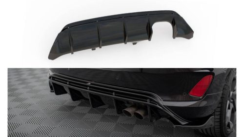 Maxton Design Hátsó Kötény / Diffúzor Ford Fiesta ST Mk8 (2018–) – Fényes Fekete