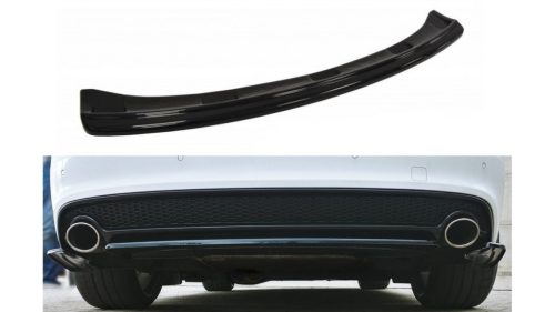Splitter Audi A5 8T Rear Center Gloss Black
