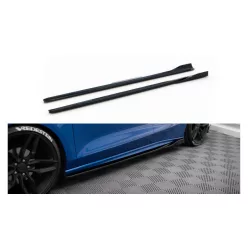   Maxton Design Küszöbtoldat Ford Focus Mk4 ST / ST-Line (2018–) – Fényes Fekete