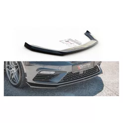   Maxton Design Első Toldat / Splitter Seat Leon Cupra FR Mk3 Facelift (2017–2020) – Fényes Fekete