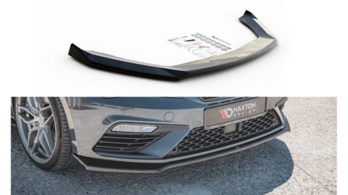 Splitter Seat Leon Cupra FR III Facelift Front v.7 Gloss Black