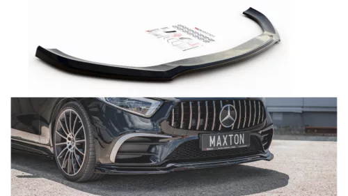 Maxton Design Első Toldat / Splitter Mercedes-Benz CLS 53 AMG C257 (2018–) – Fényes Fekete