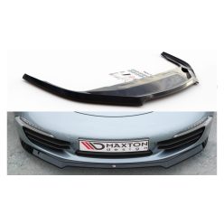 Splitter Porsche 911 Carrera 991 Front v.1 Gloss Black