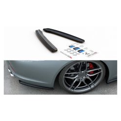 Splitter Porsche 911 Carrera 991 Rear Side Gloss Black