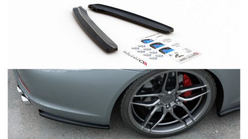 Splitter Porsche 911 Carrera 991 Rear Side Gloss Black