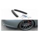 Splitter Porsche 911 Carrera 991 Rear Side Gloss Black