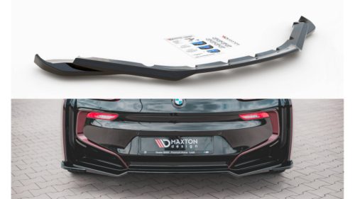 Splitter BMW i8 I12 Rear Central Gloss Black