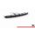 Splitter Audi A6 C7 S-Line Avant Rear Central with Diffuser Exhaust 2x1 Gloss Black