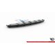 Splitter Audi A6 C7 S-Line Avant Rear Central with Diffuser Exhaust 2x1 Gloss Black