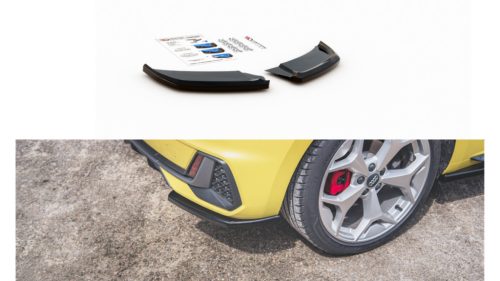 Splitter Audi A1 GB S-Line Rear Side Gloss Black