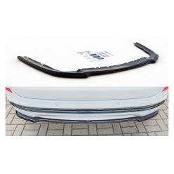 Splitter Ford Mondeo V Facelift Rear Central Gloss Black