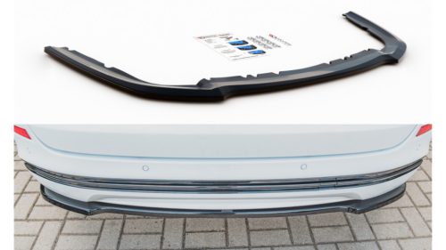 Splitter Ford Mondeo V Facelift Rear Central Gloss Black