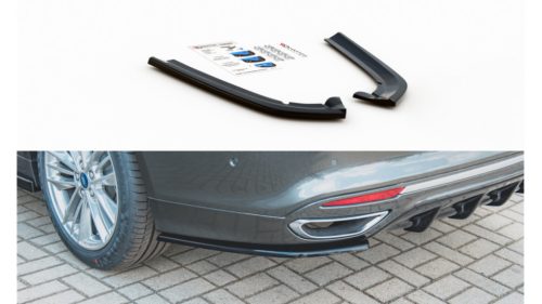 Splitter Ford Mondeo V Facelift Rear Side Gloss Black