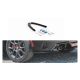 Splitter Fiat 124 Spider Abarth Rear Side Gloss Black