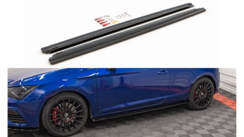 Diffuser Seat Leon Cupra FR SC III III Facelift Side Skirts Gloss Black