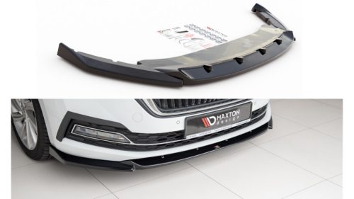 Splitter Skoda Octavia IV Front v.1 Gloss Black