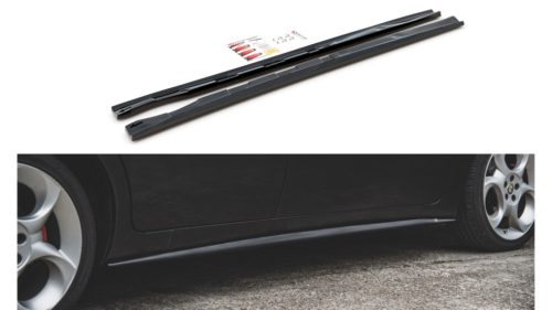 Diffuser Alfa Romeo 156 Facelift Side Skirts Gloss Black