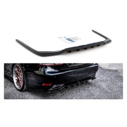   Splitter Leuxs LS IV Facelift Rear Central with Diffuser Gloss Black
