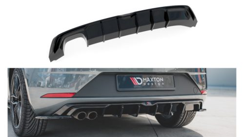 Diffuser SEAT Leon III FR Facelift Rear Valance Gloss Black