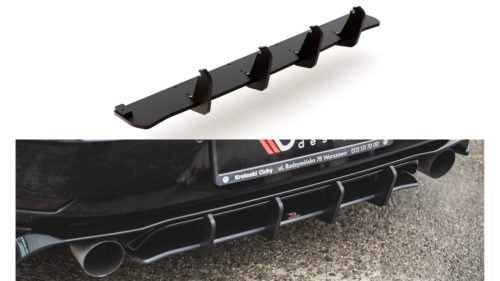 Maxton Design Hátsó Diffúzor Volkswagen Golf 7 GTI TCR Mk7 Facelift – Fekete