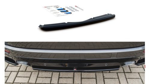 Splitter Ford S-Max II Facelift Rear Central Gloss Black