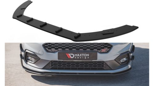 Maxton Design Első Toldat / Splitter Ford Fiesta Mk8 ST / ST-Line (2018–) – Fekete