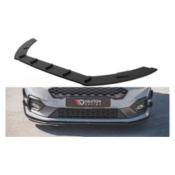   Maxton Design Első Toldat / Splitter Ford Fiesta Mk8 ST/ST-Line (2018–) – Fekete-Piros