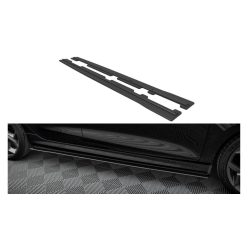   Maxton Design Küszöbtoldat Ford Fiesta Mk8 ST / ST-Line (2017–) – Fényes Fekete-Piros