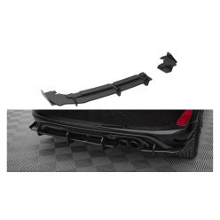   Diffuser Ford Fiesta VIII ST Rear Valance + Flaps Black Racing Durability