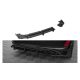 Diffuser Ford Fiesta VIII ST Rear Valance + Flaps Black Racing Durability
