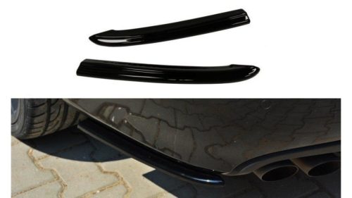 Splitter Audi A4 B8 Rear Side Gloss Black