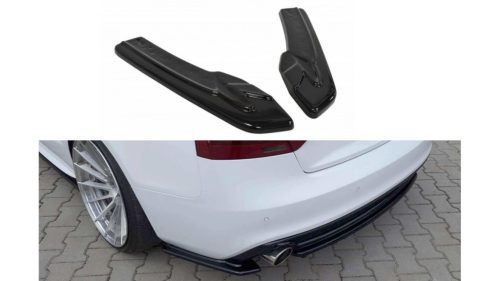 Splitter Audi A5 8T Facelift S-Line Rear Side Gloss Black
